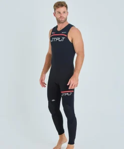 JETPILOT RX VAULT MENS RACE JOHN – BLACK/WHITE