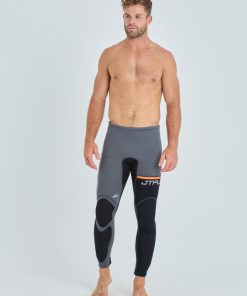 JETPILOT RX VAULT MENS NEOPRENE PANT - CHARCOAL/ORANGE